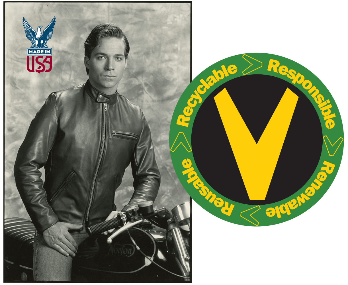 Vanson Leathers used garments offered in our Nearly New site are looked over cleaned and if neaded repaired before being put on the rack for resale.