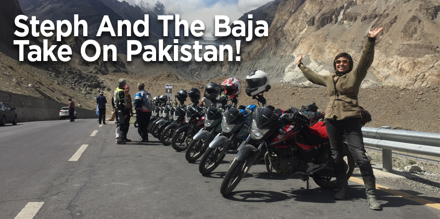 Steph and the Baja take on Pakistan
