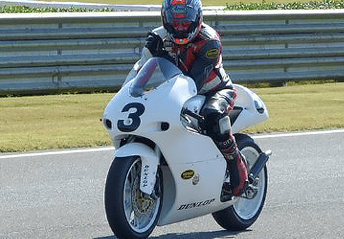 Jerry Wood - Vanson Sponsored Racer
