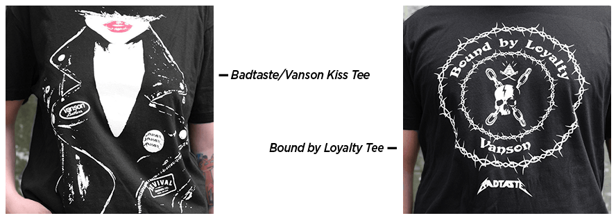 Vanson Kiss Tee
